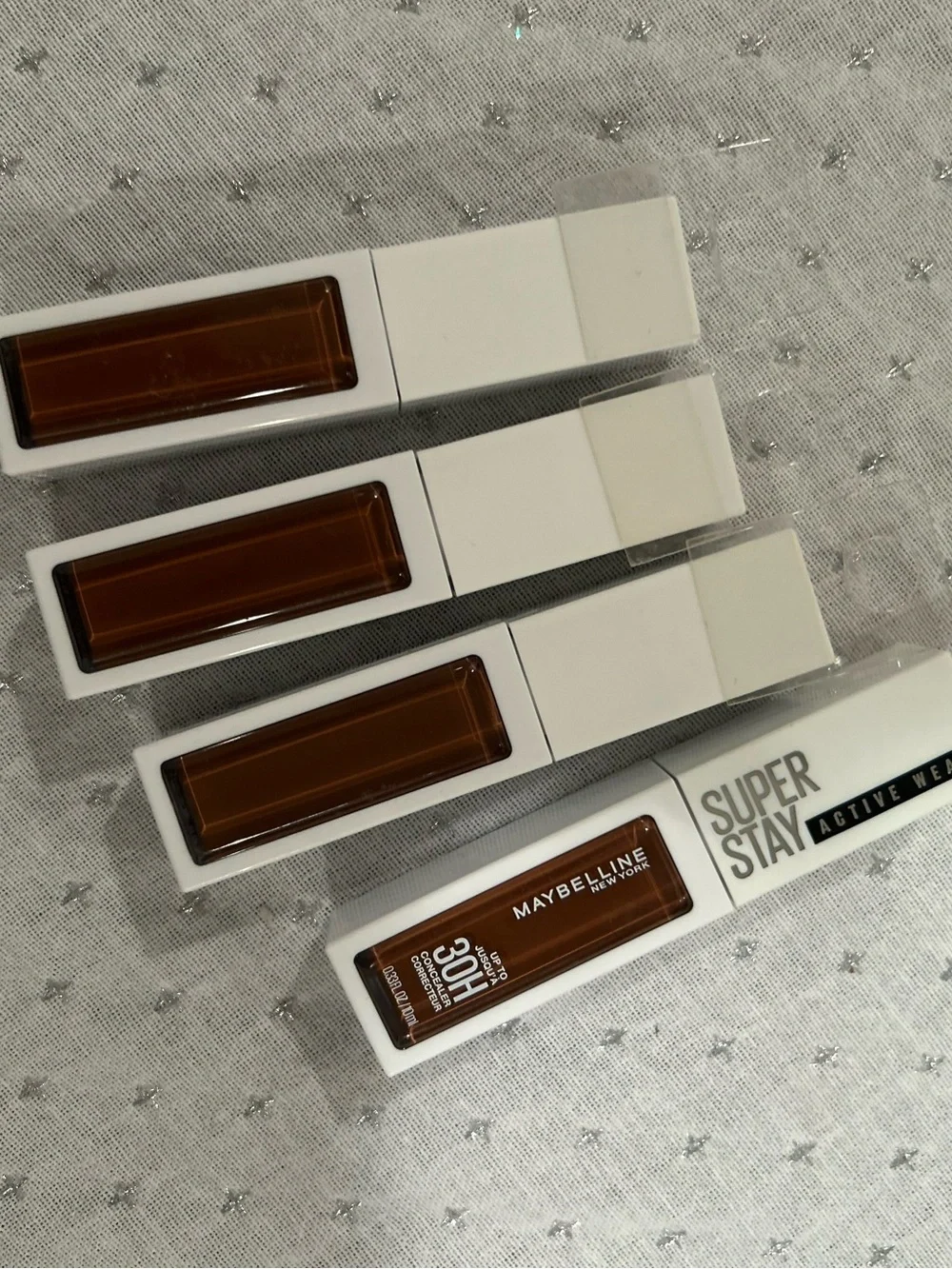 Maybelline Super Stay Concealer - Deep Brown Set of 4